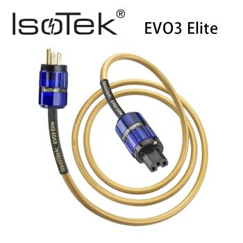 IsoTek 英國 EVO3 Elite 發燒級 鍍銀無氧銅電源線3M 公司貨