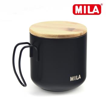 【MILA】竹蓋刻度露營杯 360ml