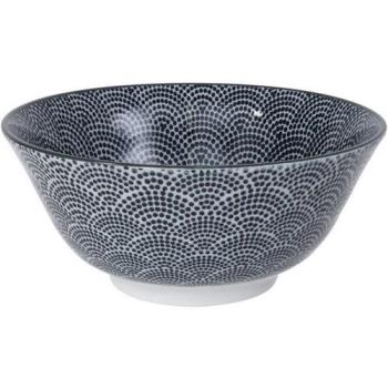 《Tokyo Design》瓷製餐碗(扇點黑15cm)