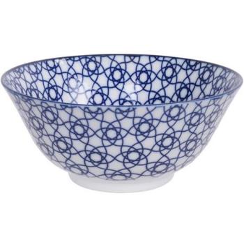 《Tokyo Design》瓷製餐碗(花繩藍15cm)