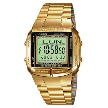 【CASIO】 數位城市光廊電子數字錶-金 (DB-360G-9A)