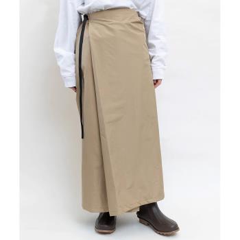 日本KIU 212911 米色 抗UV透氣防水裙 內有腰圍調整扣 攤開變野餐巾 附收納袋