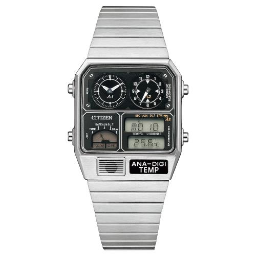 Citizen 星辰 JG2101-78E 復古計時電子腕錶
