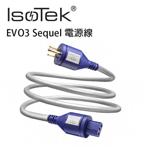 IsoTek 英國 EVO3 Sequel 高級發燒線材 鍍銀無氧銅電源線 2M 公司貨