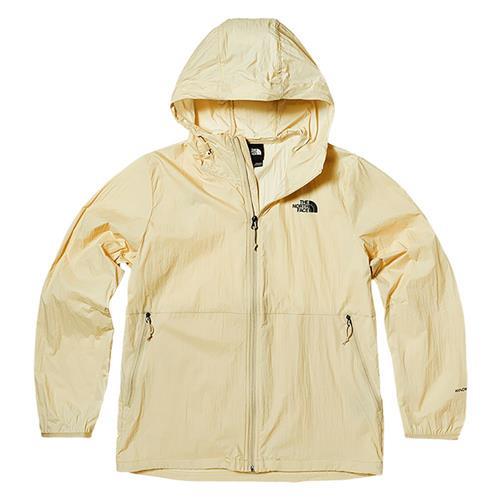 The North Face 北臉 男連帽風衣外套 防曬 吸濕 排汗 卡其【運動世界】NF0A7WAN3X4