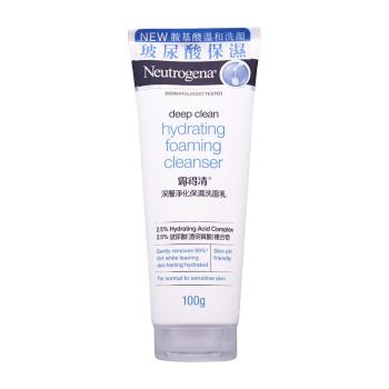 Neutrogena 露得清 深層淨化保濕洗面乳【2.5%玻尿酸複合物】100g