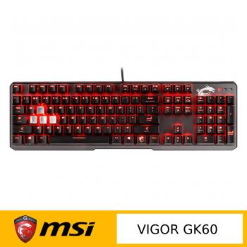 MSI 微星 VIGOR GK60 CL TC 機械式電競鍵盤
