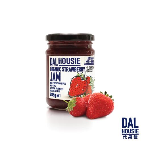 【DALHOUSIE 代果佳】有機草莓果醬285g