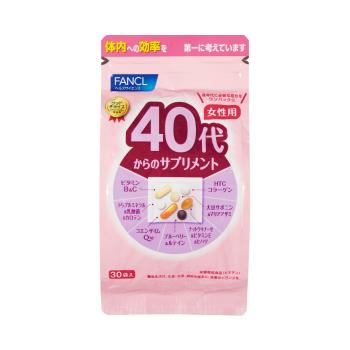 FANCL芳珂（新版）40歲女性用綜合基本營養素30袋（7粒/袋）