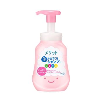 KAO 花王Merit 一按起泡溫和清潔兒童洗髮水300ml