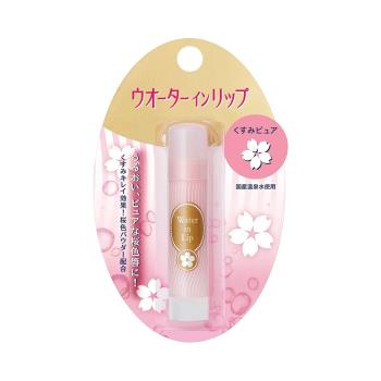 SHISEIDO 資生堂waterinlip 保濕提亮潤唇膏櫻色3.5g