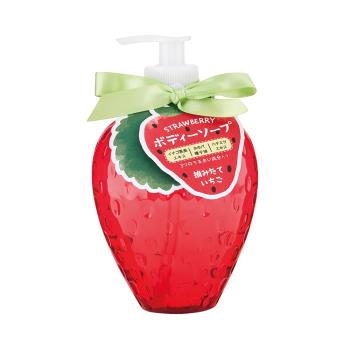 GPP水果森林可愛水果造型沐浴露草莓香味500ml