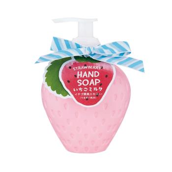 GPP水果森林可愛水果造型洗手液草莓牛奶240ml