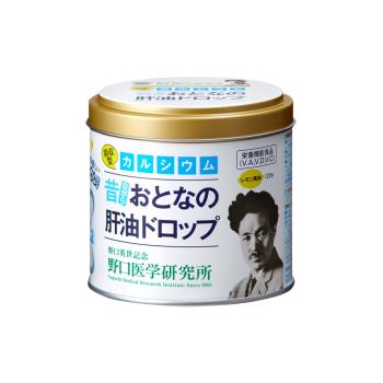 NOGUCHI 野口醫學研究所鈣PLUS魚肝油營養軟糖檸檬味1g×120粒