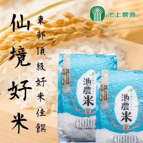 【池上農會】池農仙境好米 團購組1.2kgX20包/箱