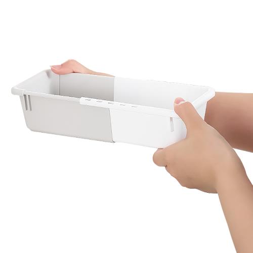 日本SP SAUCE可延伸長度收納盒(中型)2入裝