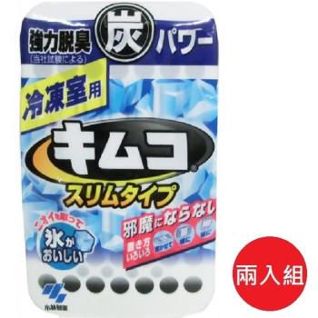 日本【小林製藥】KIMUKO冷凍室用冰箱除臭劑 超薄型26g 兩入組