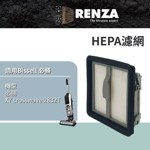 適用 Bissell 必勝 X7 crosswave 2832T 吸塵器 HEPA濾網 濾芯