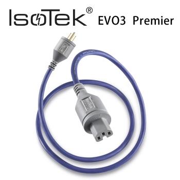 IsoTek 英國 EVO3 Premier 高階發燒線材 鍍銀無氧銅電源線3M 公司貨