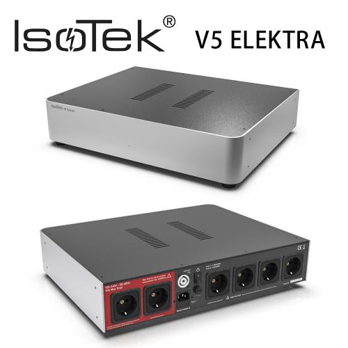 IsoTek 英國 電源處理器 V5 Elektra 6組優化電源插座降噪/濾波/淨化功能 公司貨