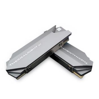 利民Thermalright TR-M.2 2280固態硬盤散熱片 鋁合金SSD馬甲PS5擴展硬盤散熱器