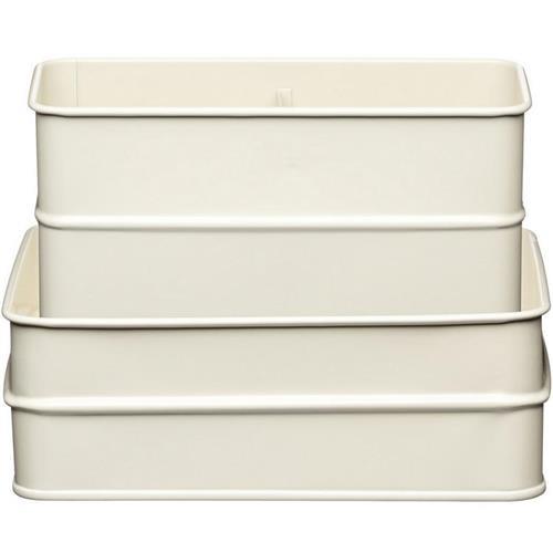 《KitchenCraft》復古瀝水收納架(奶油黃)