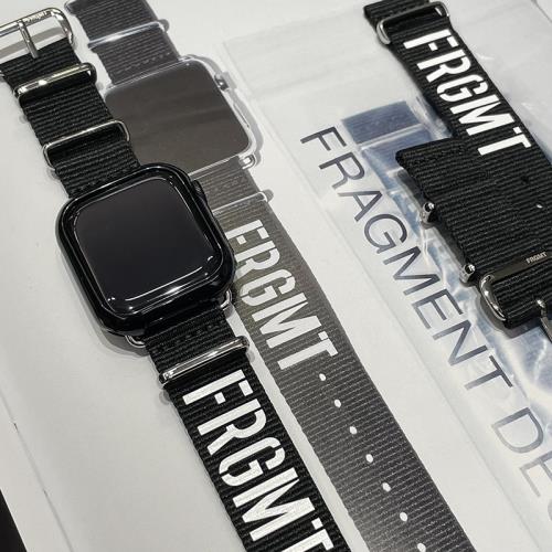 Fragment Design藤原浩聯名iwatch Apple Watch潮牌尼龍手表帶|會員獨享