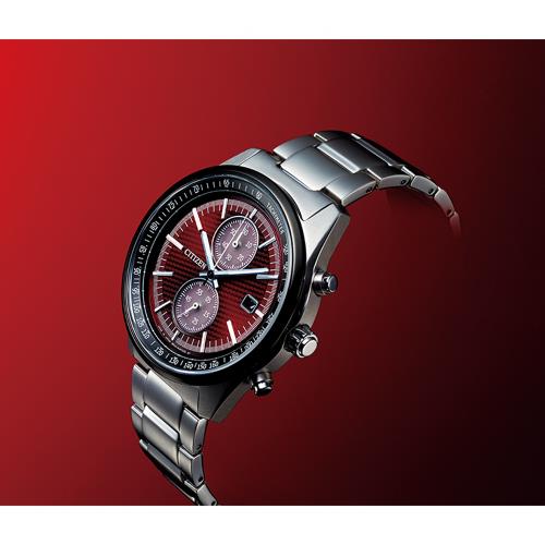 CITIZEN 星辰 GENTS系列 東京紅限量版光動能計時男錶-41mm(CA7034-96W)