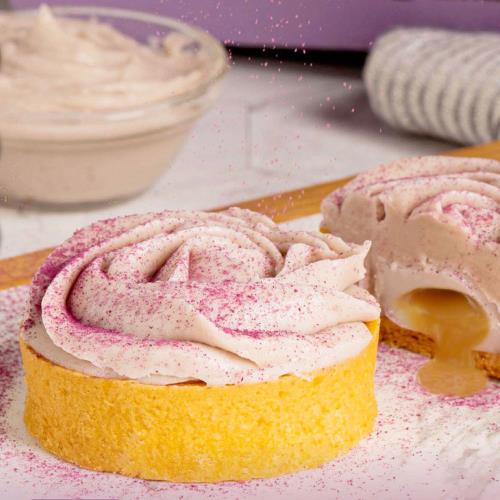 [法布甜]焦糖流心芋頭塔6入(4盒)(含運)