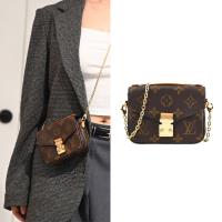 Louis Vuitton LV M81267 Micro Métis 經典花紋迷你鏈包/小廢包