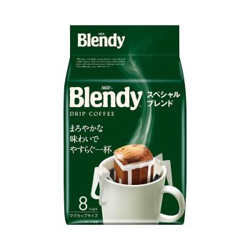 AGFBlendy 醇厚滴漏式掛耳咖啡特調混合咖啡7g×8袋