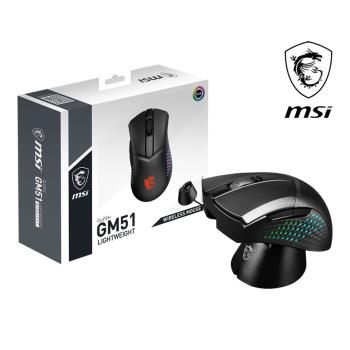 MSI CLUTCH GM51 LIGHTWEIGHT WIRELESS 無線電競滑鼠