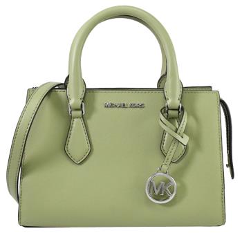 MICHAEL KORS SHEILA 防刮三層手提小款兩用包.綠