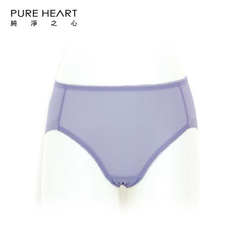 Pure Heart 復古素面-氧化鋅抗菌 超薄無痕內褲(中腰)6件組-型號808