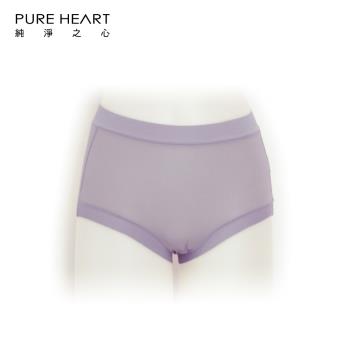 Pure Heart 淡雅素面-氧化鋅抗菌 彈力貼身內褲(中腰)7件組-型號835