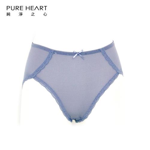 Pure Heart 優雅蕾絲-氧化鋅抗菌 速乾款內褲(中低腰)7件組-型號843