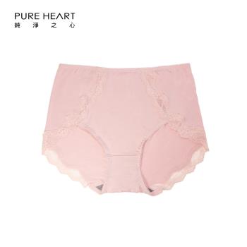 Pure Heart 蕾絲包臀-莫代爾石墨烯 天絲棉抗菌內褲(中高腰)6件組-型號851