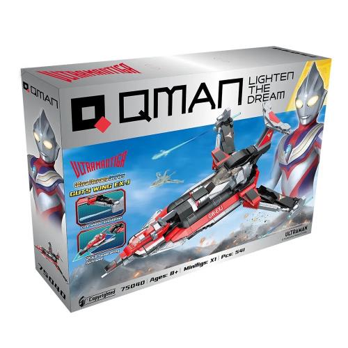 《 Qman 》超人力霸王/奧特曼 勝利飛燕EX-J號