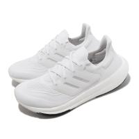 adidas 慢跑鞋 Ultraboost Light 男鞋 白 全白 緩震 路跑 馬拉松 鞋 愛迪達 GY9350
