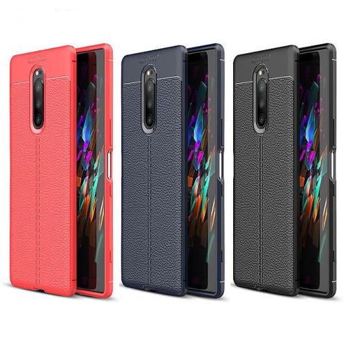 AUTO FOCUS  for   Sony Xperia 10 Plus ( I4293 ) 6.5吋      仿皮荔枝紋- 軟殼  