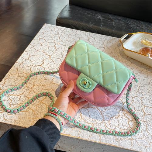 小香風包包女新款2024鏈條包斜挎包女包ins迷你百搭單肩包小包夏