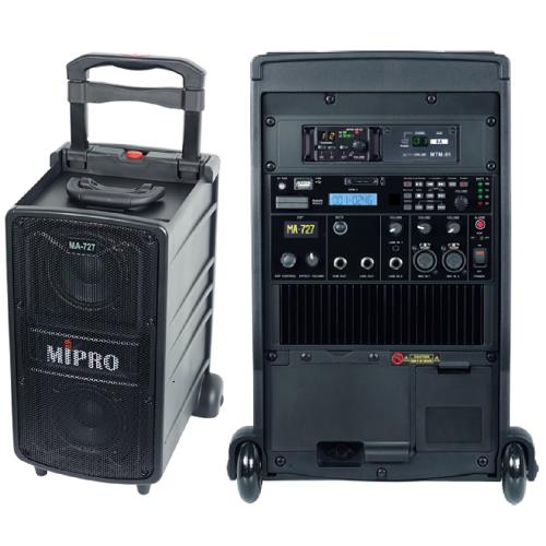 MIPRO MA-727 MA-II新豪華型無線擴音機代替MA-707贈防潑水保護套