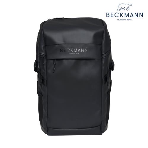【Beckmann】Street FLX 街頭護脊擴充背包 30~35L - 武士黑 2.0