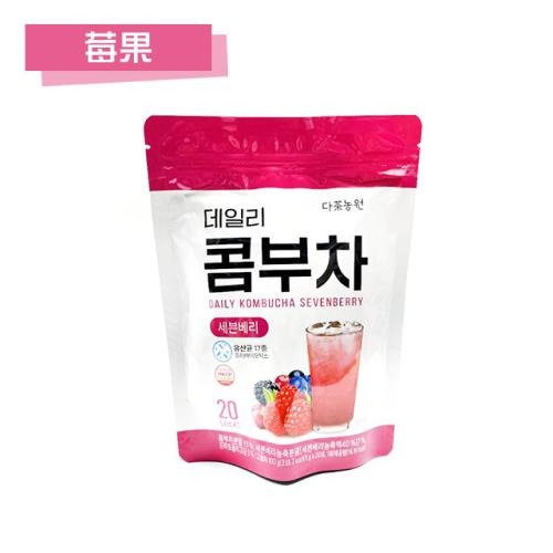 韓國DaNongWon 康普茶-野莓口味x5袋(20包/袋)酸酸甜甜微氣泡感