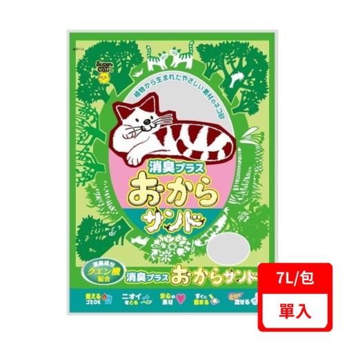 日本Super cat超級貓環保豆腐除臭貓砂 7L /包