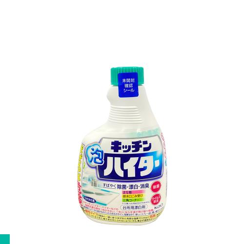 Kao 廚房泡沫清潔劑 補充罐 400ml (漂白劑 除菌) 