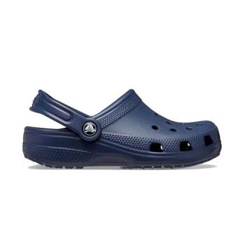 Crocs Classic Clog K Navy 童鞋 中童 深藍色 洞洞鞋 布希鞋 涼拖鞋 206991-410