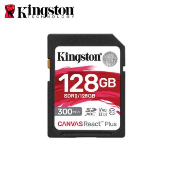【現貨免運】金士頓 128GB Kingston Canvas React Plus SDXC UHS-II V90 U3 記憶卡
