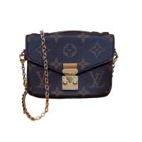 【Louis Vuitton】LV Micro Métis 系列經典Monogram斜背 迷你郵差包 M81267