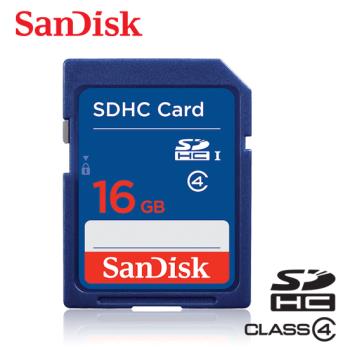 【現貨免運】 SanDisk 16GB Class 4 C4 SDHC 相機記憶卡 SD卡 大卡 5年保固